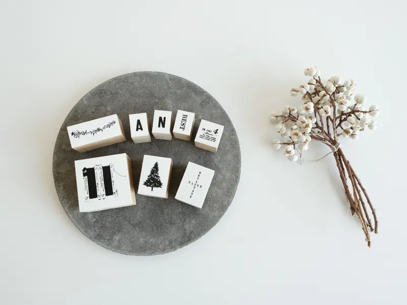 Yohaku Rubber Stamp S-144 - Ornament
