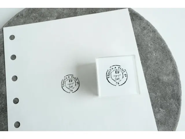 Yohaku Self-Inking Stamp SS-003 - Mark