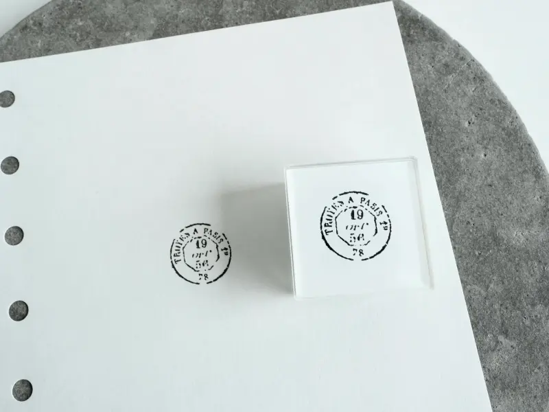 Yohaku Self-Inking Stamp SS-003 - Mark