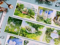 Shine Studio Washi Tape Sample - Spring Picking Notes