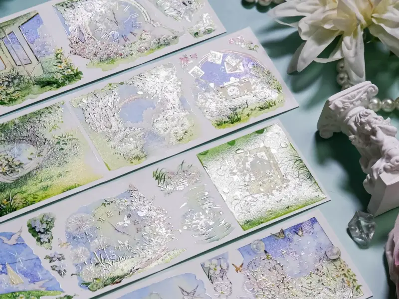 Shine Studio Washi Tape Sample - Spring Picking Notes