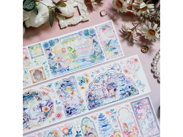 Shine Studio Washi Tape Sample - Color Spectrum In The Picture Frame