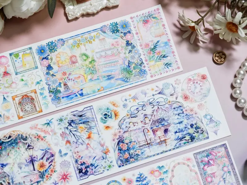 Shine Studio Washi Tape Sample - Color Spectrum In The Picture Frame