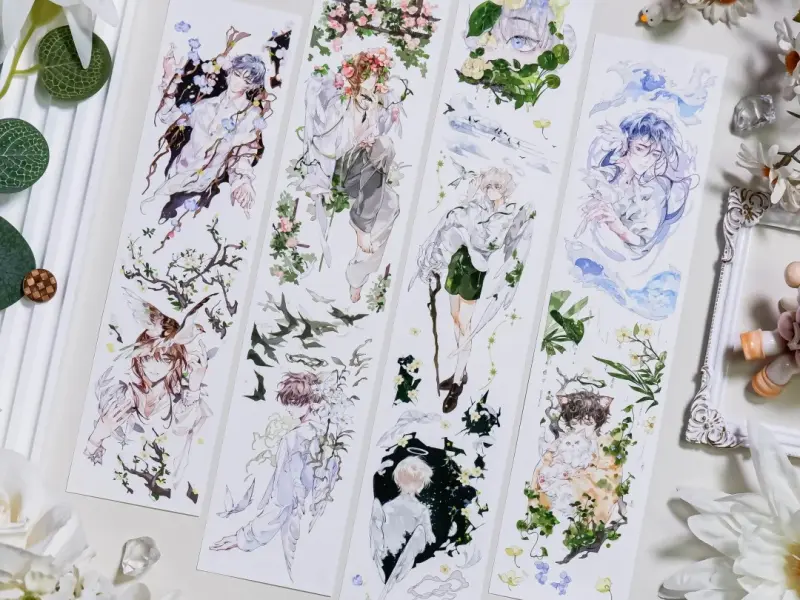 Shine Studio Washi Tape Sample - Listening to the Whispers of Leaves