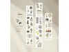 Pion Kiss-Cut Washi Tape - Cozy Mood