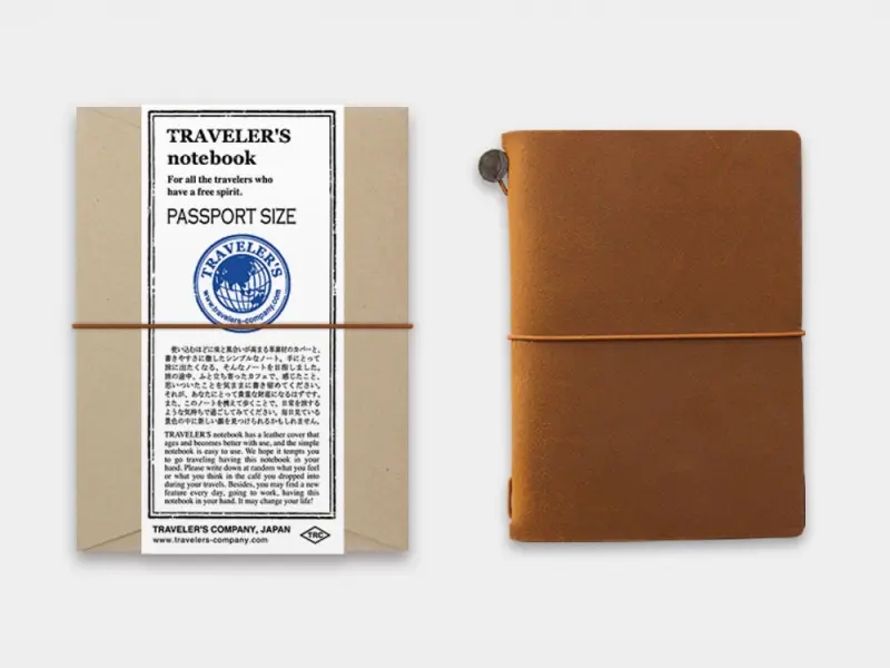 Pre-Order Traveler's Notebook Passport - Camel