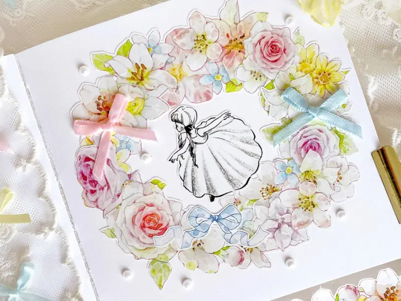 Baicangjia Studio Floral Tape - Flower Vine