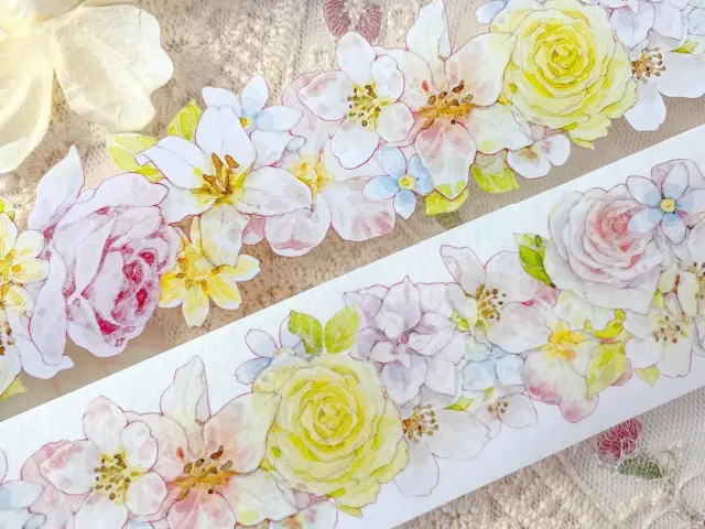 Baicangjia Studio Floral Tape - Flower Vine