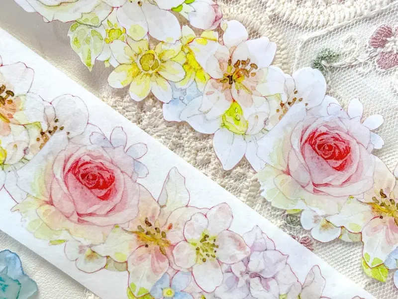 Baicangjia Studio Floral Tape - Flower Vine