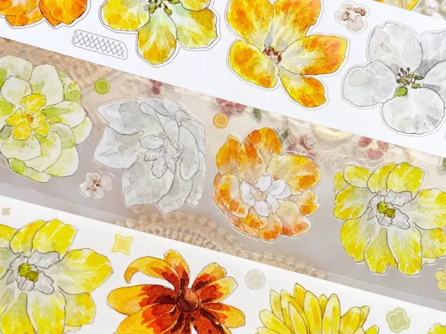 Baicangjia Studio Die-Cut Tape - Honey Orange