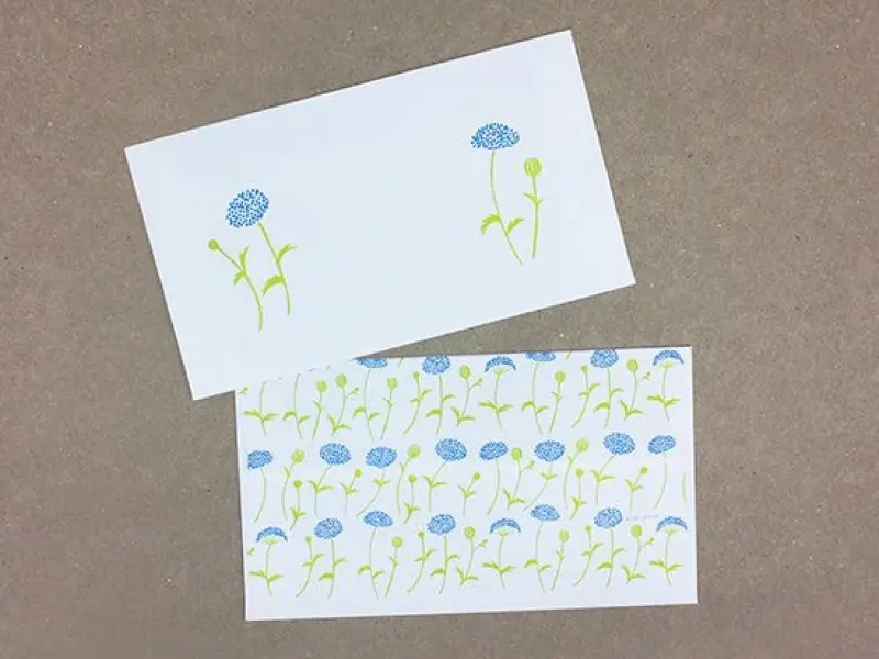 Cozyca | Nishi Shuku Letter Set - Didiscus