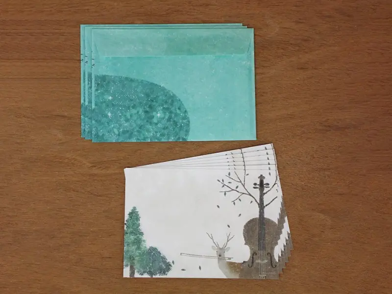 Cozyca | Akira Kusaka Mini Letter Set - Bambi Cello