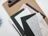 Kamiterior Mini Multipurpose Paper Pad Cat - Black And White