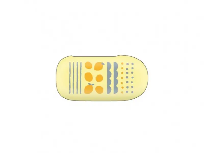 Kokuyo | Karu Cut  Washi Tape Cutter - Lemon 10 - 15