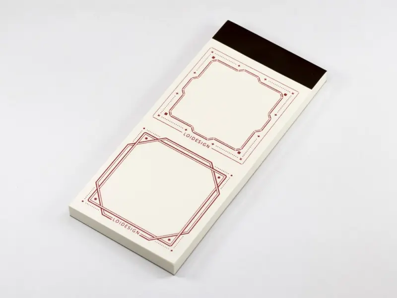 Loidesign Label Book Notepad Flower Stand - Red