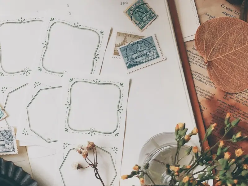 Loidesign Label Book Notepad Stamen - Green