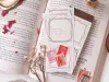 Loidesign Label Book Notepad Flower Stand - Red