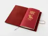 Traveler's Notebook Limited Edition Regular Size Red - LOVE AND TRIP