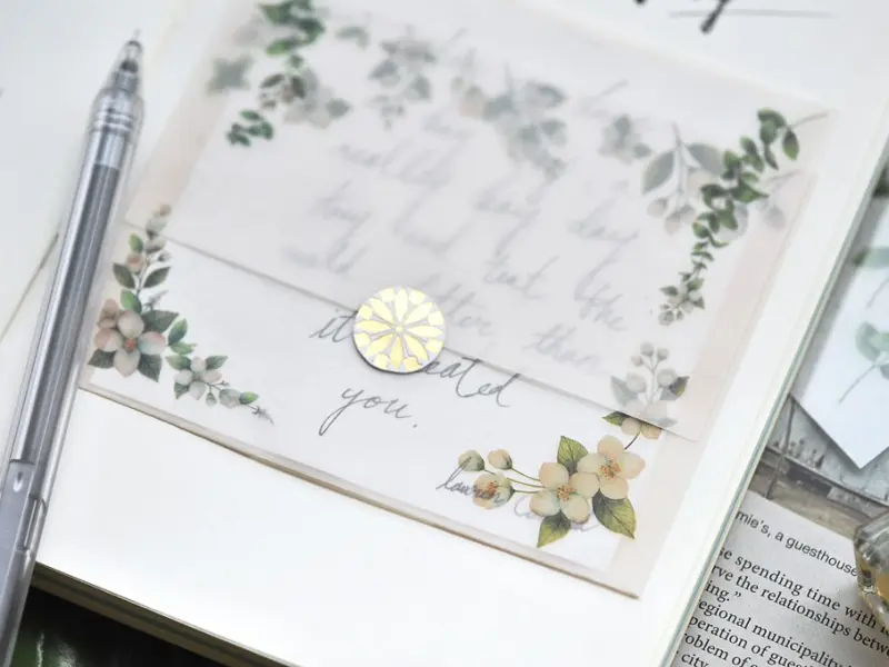 MU | Print-On Stickers - Mint And Jasmine