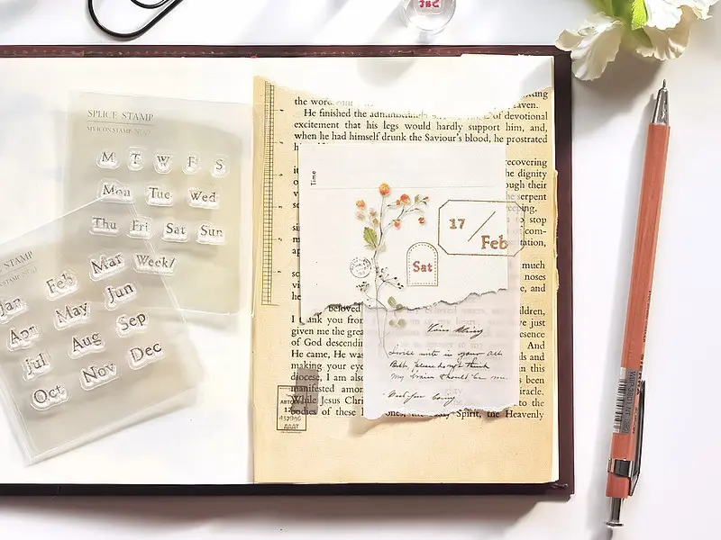 MU Clear Stamp Set Icon 001 - Months Of The Year