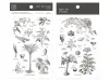 MU | Print-On Siirtotarrat - Kasvitieteelliset Luonnokset