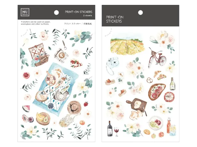 MU Print-On Siirtotarrat 111 - Picnic