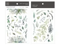 MU Print-On Siirtotarrat 074 - Green Leaves