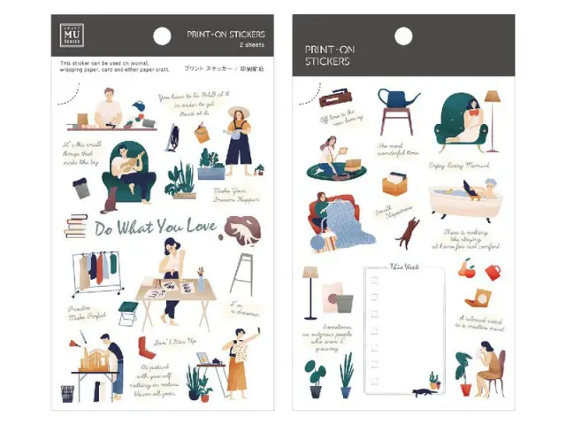 MU Print-On Siirtotarrat 080 - Enjoy What You Love