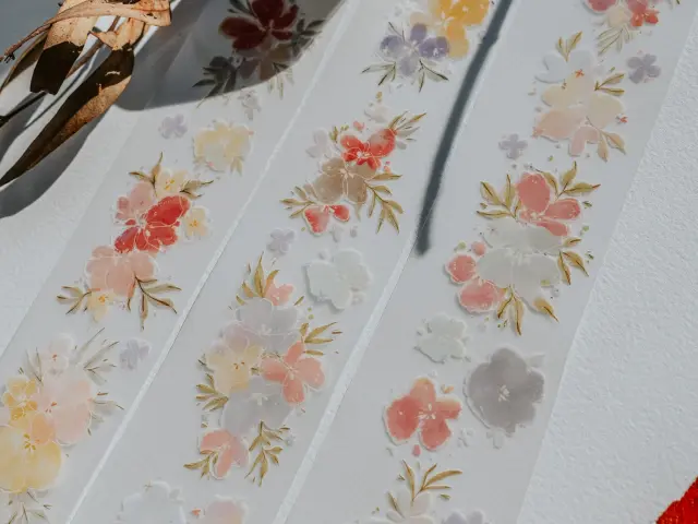 Meow Illustration Matte PET Tape - Candy Candy