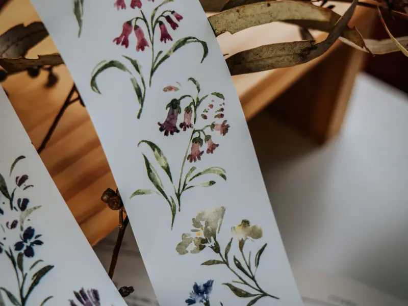 Meow Illustration Washi Tape - Bush Walking