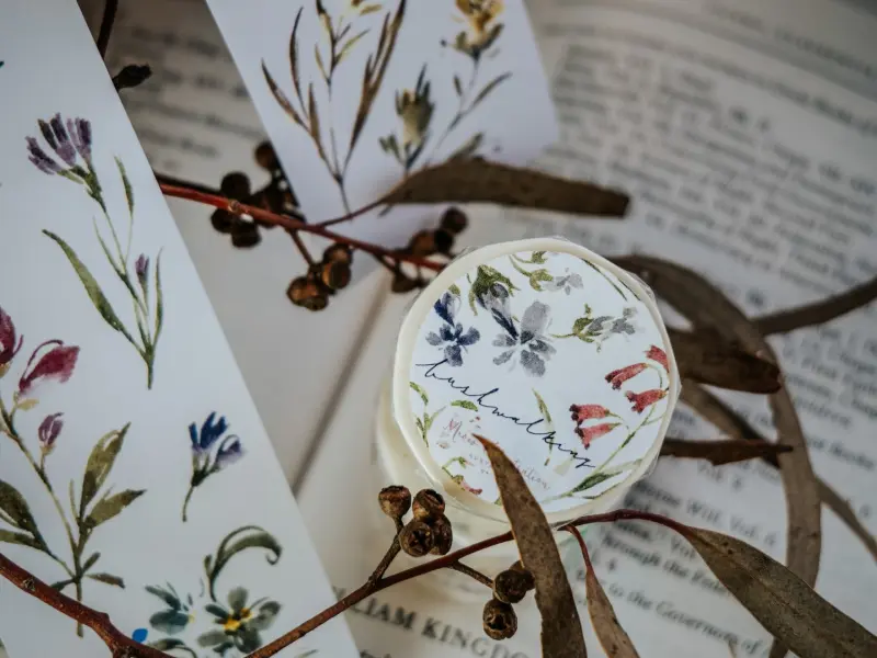 Meow Illustration Washi Tape - Bush Walking