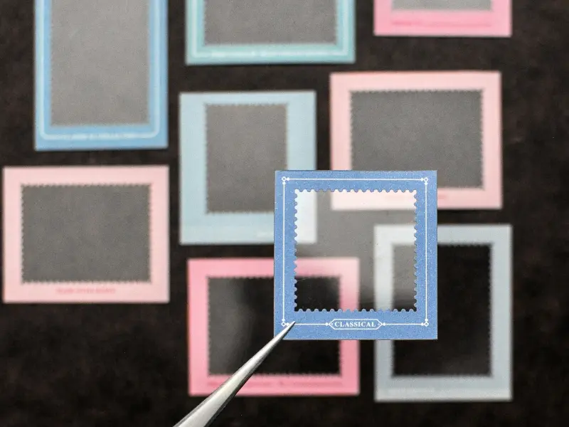 Miaostelle Die-Cut Sticker Tape - Life Stamp Simili