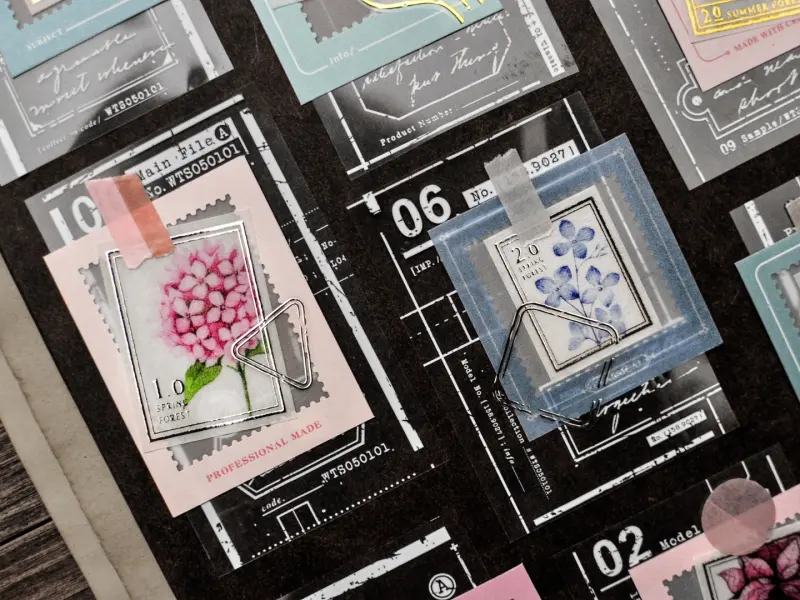 Miaostelle Washi Tape - Spring Forest Stamp