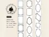 Miao Stelle Washi Tape - Label Frame 2