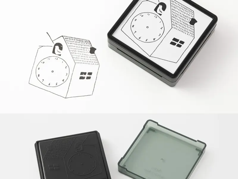 Midori Paintable Stamp Pre-Inked - Clock