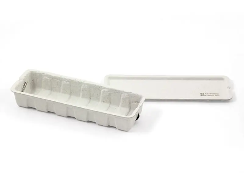 Midori Pulp Pen Case - White