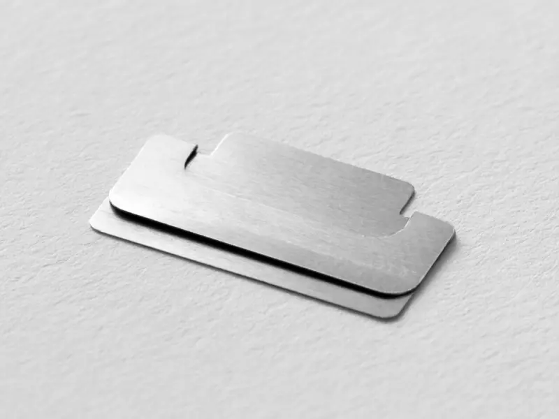 Midori Index Clip Chiratto - Silver