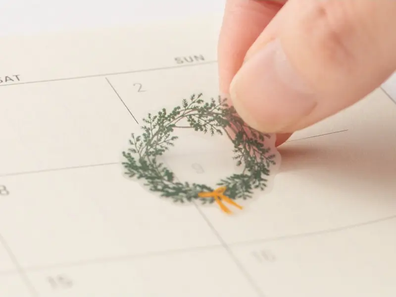 Midori Planner Sticker Color - Green