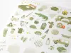 Midori Planner Sticker Color - Moss Green