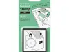 Midori Paintable Stamp Pre-Inked - Clock