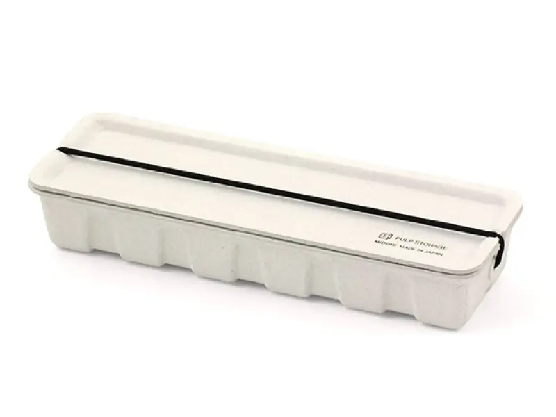 Midori Pulp Pen Case - White
