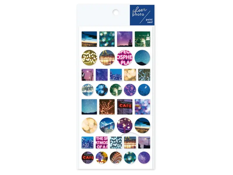 Mindwave Washi Stickers Sheer Photo - City Vibes