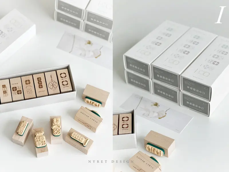 Nyret Stamp Set Vol 7 Bloom Series - No.1