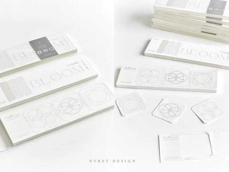Nyret Memo Pad Vol 7 Bloom Series - B