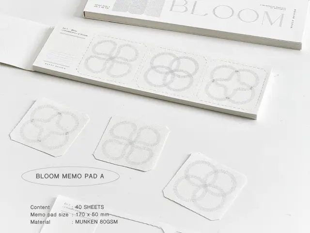 Nyret Memo Pad Vol 7 Bloom Series - A