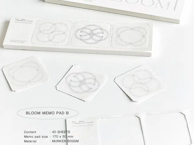 Nyret Memo Pad Vol 7 Bloom Series - B