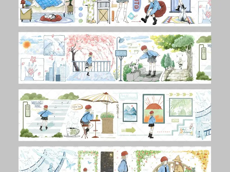 Moodtape Character Tape - Wandering Moments