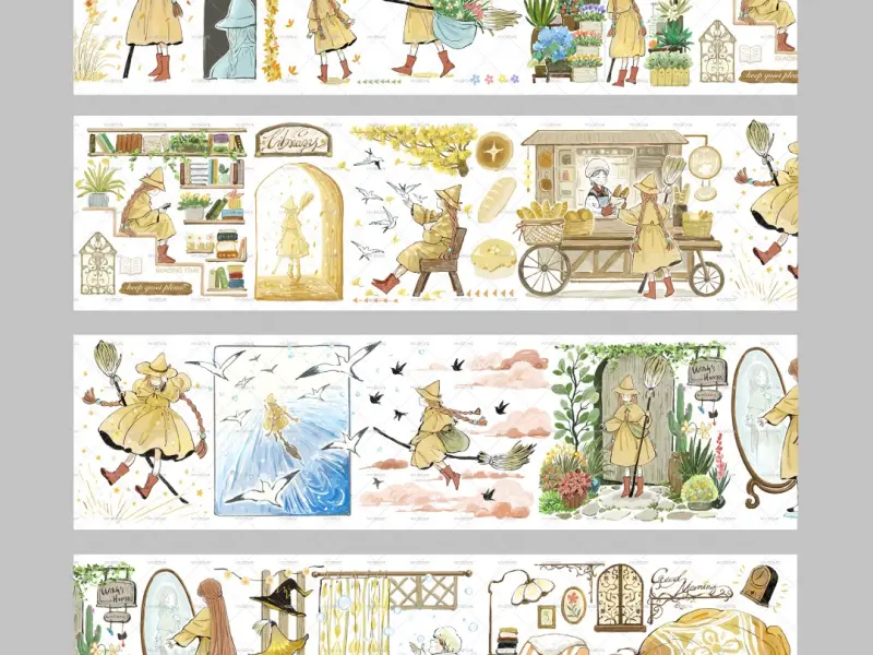 Moodtape Character Tape - Wandering Moments