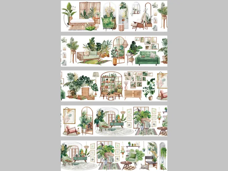 Moodtape Interior Tape - Green Oasis