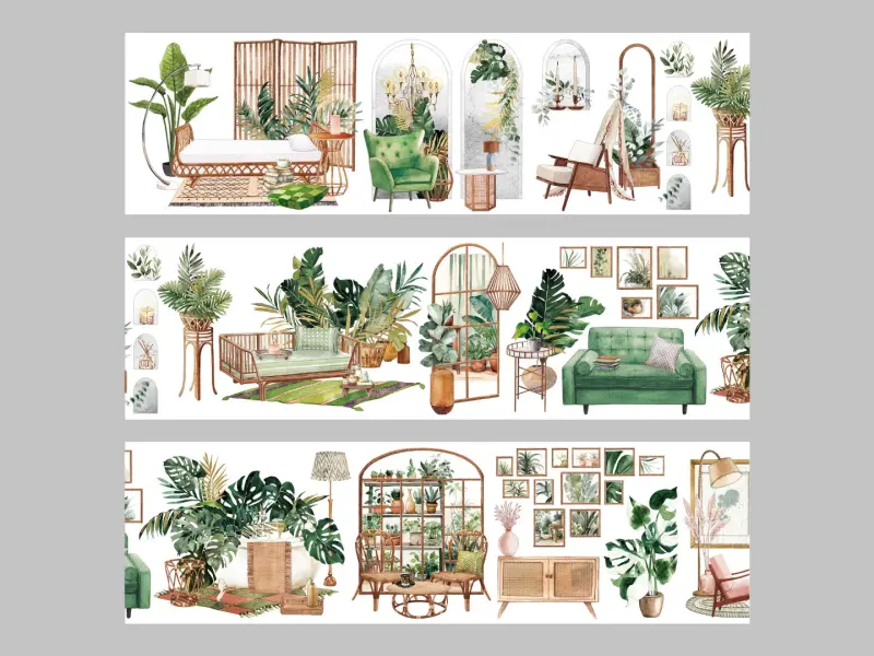 Moodtape Interior Tape - Green Oasis